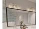 Bathroom featuring double sinks and a large vanity mirror at 435 Mezzo Ln # 86, Alpharetta, GA 30009