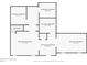 Unfinished basement floor plan with potential for customization and expansion at 4360 Havenridge Pl, Cumming, GA 30041