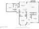 Floor plan showing kitchen, bedroom, bathrooms and living spaces at 4360 Havenridge Pl, Cumming, GA 30041