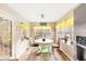 Charming breakfast nook featuring a round table, natural light, and views of the outdoors at 7840 Highway 101, Rockmart, GA 30153