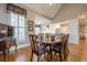 Cozy breakfast nook adjacent to the kitchen, offering a casual dining space with natural light at 1364 Gulfport Run, Grayson, GA 30017