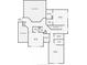 Detailed floor plan showing layout of second floor including Bedrooms and Bathrooms at 1364 Gulfport Run, Grayson, GA 30017