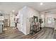 Inviting foyer that leads into a bright, open-concept living space with stylish decor at 231 Limestone Cir, Conyers, GA 30013