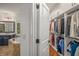 This bathroom features a walk-in closet and soaking tub at 201 Hunley Ct, Alpharetta, GA 30005