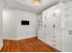 A large closet with custom shelving, drawers, and cabinets, offering ample storage space at 201 Hunley Ct, Alpharetta, GA 30005