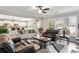 Cozy living room showcasing comfortable seating and an open floor plan at 461 Silver St, Buford, GA 30518