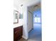 Bathroom with vanity and view into bedroom featuring ceiling fan and double door closet at 2657 Lenox Ne Rd # 68 Bld, Atlanta, GA 30324