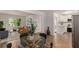 Open-concept living area with modern furnishings and hardwood floors at 3181 Pennington Sw Cir, Atlanta, GA 30354