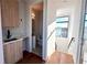 Stylish mud room with sink, marble countertop, and a half bathroom at 105 Georgia Se Ave # 6, Atlanta, GA 30312