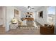 Bedroom featuring modern furnishings and light gray walls and wood-look floors at 165 Twin Lakes Dr, Covington, GA 30016