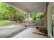 Covered back patio perfect for enjoying the outdoor space at 4635 Rutledge Dr, Snellville, GA 30039