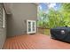 Wooden deck with grill and access to the home at 4635 Rutledge Dr, Snellville, GA 30039