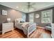 Cozy bedroom with hardwood floors and an abundance of natural light at 3635 Norwich Dr, Tucker, GA 30084