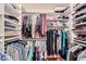 Spacious walk-in closet with custom shelving and hanging racks for organization at 3635 Norwich Dr, Tucker, GA 30084