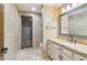 Beautiful bathroom with a shower, toilet, and vanity at 5250 Aubrey Ln, Cumming, GA 30028
