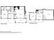 Schematic diagram of the first and second floor featuring bedrooms, bathrooms, kitchen, living room, sun room and balcony at 5250 Aubrey Ln, Cumming, GA 30028