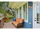 Cozy porch with outdoor seating, offering a great spot for relaxation and enjoying fresh air at 933 N Highland Ne Ave, Atlanta, GA 30306