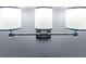 Contemporary bathroom vanity lighting features three lights with a sleek chrome bar at 1773 Kimberly Sw Dr, Marietta, GA 30008