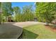 Concrete driveway with garage and RV storage building at 922 Florence Rd, Douglasville, GA 30134