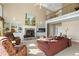 Bright living room showcases a fireplace, built-in shelving, and an inviting seating area at 922 Florence Rd, Douglasville, GA 30134