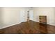 Bedroom with hardwood floors, built-in bookshelf, and a bright interior at 1492 Frazier Rd, Decatur, GA 30033