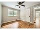 Charming bedroom featuring wood floors, closet, and natural light at 2685 Harrington Dr, Decatur, GA 30033