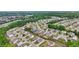 Expansive aerial view of a residential community nestled amongst lush greenery and mature trees at 4615 Elmwood Trl, Cumming, GA 30028