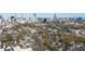 Scenic aerial view of neighborhood featuring mature trees and Atlanta's skyline, highlighting the property's prime location at 94 Hogue Ne St, Atlanta, GA 30312