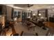 Open living room with a fireplace, hardwood floors, and stylish furnishings at 94 Hogue Ne St, Atlanta, GA 30312