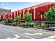 Exterior view of Ponce City Market with its distinctive red facade and lettering at 1026 Reeder Cir, Atlanta, GA 30306