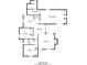 Detailed floor plan showcasing the layout of the 1357 sq ft home with labeled rooms and dimensions at 1615 Enchanted Forest Dr, Conley, GA 30288