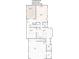 Main level floor plan showing kitchen, living room, dining room, and garage at 4702 Sequoia Sw Dr, Lilburn, GA 30047