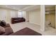 Finished basement with cozy seating, storage area, and ample space for recreation at 5105 Davidson Ne Rd, Marietta, GA 30068