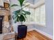 Sunlit reading nook with hardwood floors and bay window at 5105 Davidson Ne Rd, Marietta, GA 30068