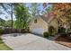 Spacious two-car garage with ample parking and a well-maintained driveway at 1824 Mallard Lake Dr, Marietta, GA 30068