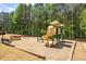Community playground featuring a slide, swings, and climbing structures in a secure environment at 120 Park Village Dr, Canton, GA 30114