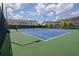 Well-maintained tennis courts offer a great recreational amenity within the community at 14 Lochurst Ln # 153, Roswell, GA 30076
