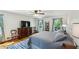Spacious main bedroom with large windows, hardwood floors, and a blue accent rug at 190 Ward Rd, Ellenwood, GA 30294