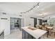 Modern kitchen with stainless steel appliances, lots of cabinetry, and open concept to dining at 285 Lakemoore Ne Dr # A, Atlanta, GA 30342