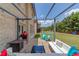 Relax on the patio with comfortable seating, a fire pit, and a view of the backyard at 3049 Ivy Crossing Dr, Buford, GA 30519