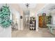 This entryway features natural light, tiled floors, and updated decor at 230 Bristolstone Ct, Alpharetta, GA 30005