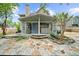 Screened-in porch and flagstone patio with outdoor seating at 230 Bristolstone Ct, Alpharetta, GA 30005