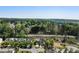 Scenic aerial view of a residential community surrounded by lush greenery and trees at 2293 Baker Station Dr, Acworth, GA 30101