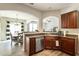 Cozy kitchen includes stainless appliances, and a breakfast nook with lovely natural light at 2293 Baker Station Dr, Acworth, GA 30101