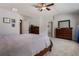 Open main bedroom features plush carpeting, neutral walls, and a relaxing atmosphere to enjoy at 2293 Baker Station Dr, Acworth, GA 30101