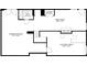 Basement floor plan showing Gathering room, laundry, recreation room, and electrical room at 335 Amberidge Trl, Atlanta, GA 30328