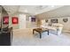 Bonus room with a fan, a flat-screen TV, and multiple memorabilia displays at 431 Shore Dr, Suwanee, GA 30024