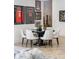 A stylish dining area with modern chairs and elegant decor, perfect for enjoying meals with Gathering and friends at 5260 Long Island Nw Dr, Atlanta, GA 30327