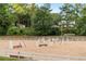Well-maintained horse park with jumps and fencing, providing a dedicated space for equestrian activities and training at 5260 Long Island Nw Dr, Atlanta, GA 30327
