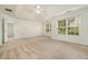 Large main bedroom with tray ceilings, natural light, and ample space at 5870 Buckner Creek Dr, Mableton, GA 30126
